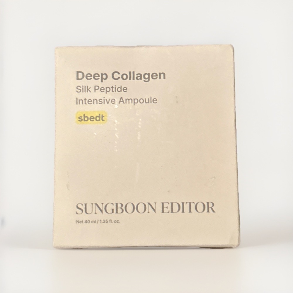 SUNGBOON EDITOR Deep Collagen Silk Peptide‎ Intensive Lifting Ampoule, 40 ml